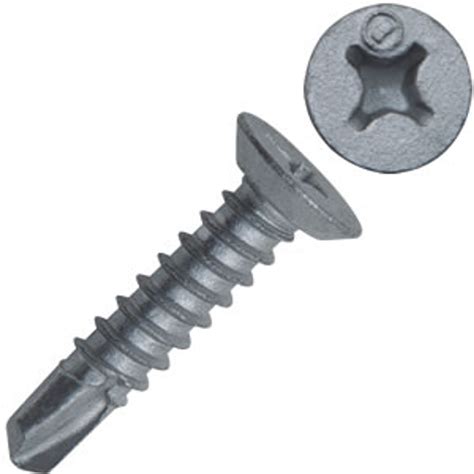 self drilling flat head screws